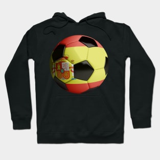Spain Soccer Ball Hoodie